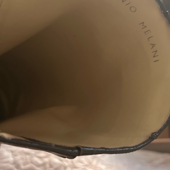 Chocolate brown crocodile boots for the Fall - Picture 15 of 15